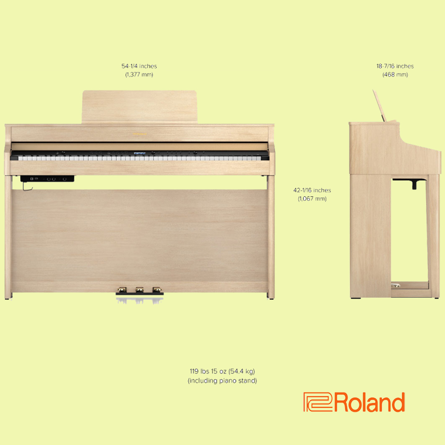 roland20hp702203 piano roland HP 702 gia re