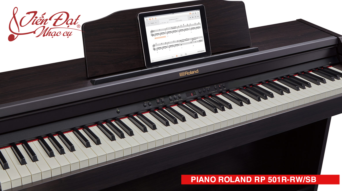 piano roland rp501r-rw