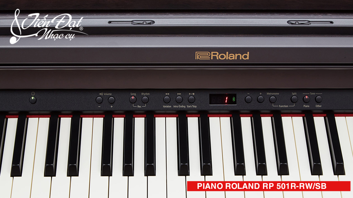piano roland rp501r-rw